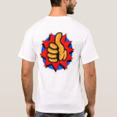 Werknemer van de maand t-shirt (Achterkant)