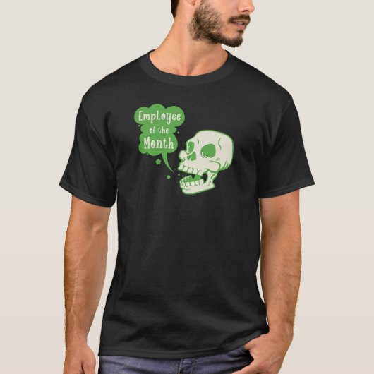 Werknemer van de maand t-shirt (Voorkant)