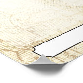 werknemer van de maandvertoning voor 4x6 foto's poster (Hoek)