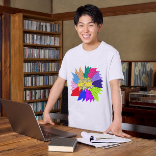 Werknemer van de maandwerknemer superstar beste ba t-shirt