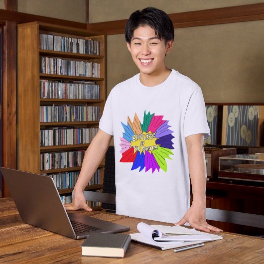 Werknemer van de maandwerknemer superstar beste ba t-shirt