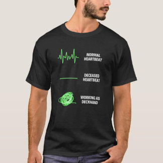 Werknemer van de machinewerktuigen van de Duistrac T-shirt