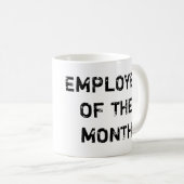 Werknemer van de Mok van de maand (Voorkant rechts)