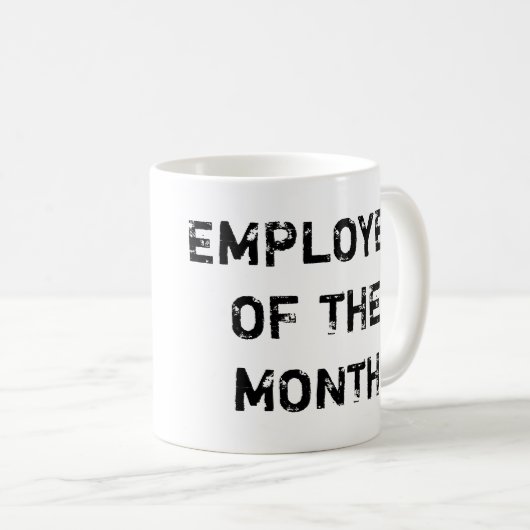Werknemer van de Mok van de maand (Voorkant rechts)