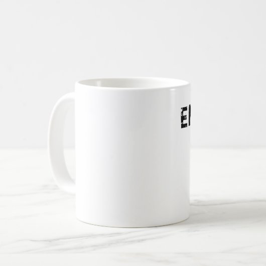 Werknemer van de Mok van de maand (Voorkant links)