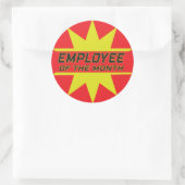 Werknemer van de Sticker van de maand (Tas)