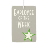 Werknemer van de Week Award Luchtverfrisser (Voorkant)