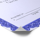 Werknemer van het Maand Certificaat Poster (Hoek)