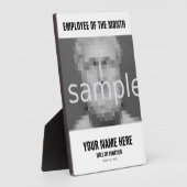 Werknemer van het maandelijkse plaatje van de appr fotoplaat (Zijkant)