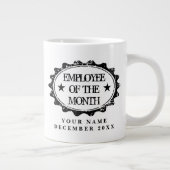 Werknemer van maand extra grote gift van de mok va (Rechts)