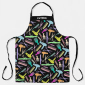 Werknemer van Monogram Barber Salon Stylist Schort (Voorkant)