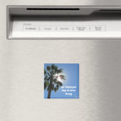 Werknemerbewakingspalm tropische bedrijven magneet (Insitu (Vaatwasser))