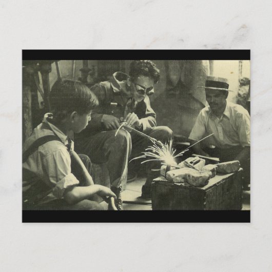  werknemers briefkaart (Voorkant)