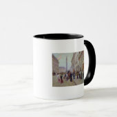 Werknemers die de Maison Paquin verlaten Mok (Voorkant rechts)