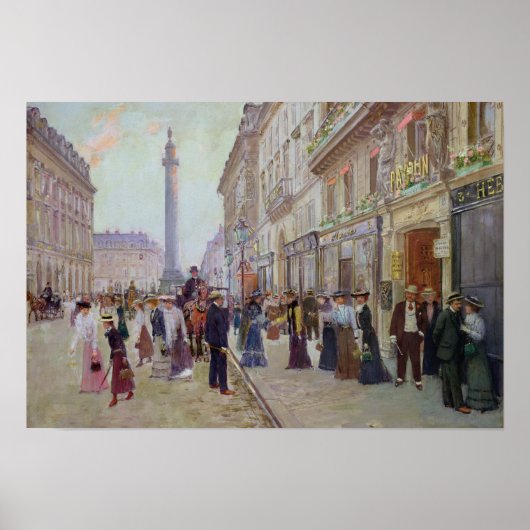 Werknemers die de Maison Paquin verlaten Poster (Voorkant)