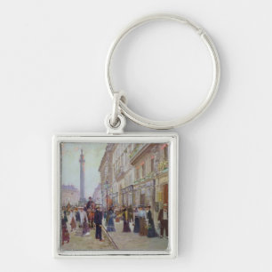 Werknemers die de Maison Paquin verlaten Sleutelhanger