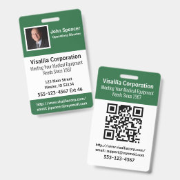 Werknemers-ID Badge