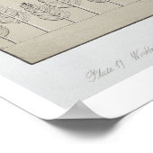 Werknemers met gereedschap en touwen voor het verp poster (Hoek)