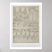 Werknemers met gereedschap en touwen voor het verp poster (Voorkant)