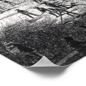 Werknemers op een koffieplantage poster (Hoek)