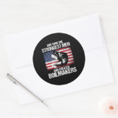 Werknemers Staalarbeiders Boilermaker Cadeau Ronde Sticker (Envelop)
