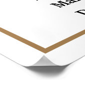 Werknemers van het jaar Business Logo Awards Poster (Hoek)