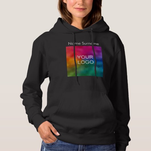 Werknemersbedrijf Zakelijke Logo Vrouwen Hoodie (Voorkant)