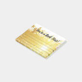 Werknemerserkenning na toekenning rockster post-it® notes (Schuin)