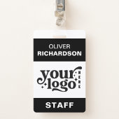 Werknemersnaam Tag Custom Business Logo Personeel Badge