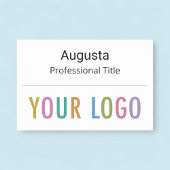 Werknemersnaam Tag Magnetische Custom Business Log