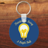 Werknemersopname Bright Light Business Sleutelhanger (Voorkant)