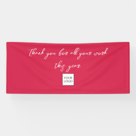 Werknemersvakantie Bedankt Teken Spandoek