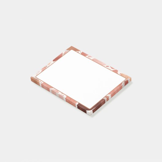 Werknotities - Terracotta Serie Post-it® Notes (Schuin)