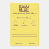 Werkorderdia's Post-it® Notes (Voorkant)