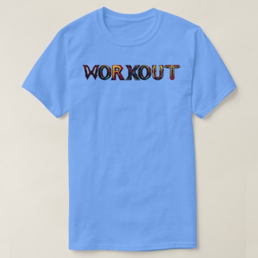 Werkout 1 t-shirt (Design voorkant)