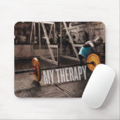 Werkoutmotivatie - Mijn therapie Muismat (Met muis)