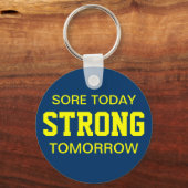 Werkoutmotivatie Sleutelhanger (Voorkant)