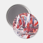 Werkpaarden Magneet (Voorkant / Achterkant)