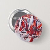 Werkpaarden Ronde Button 5,7 Cm (Voorkant /achterkant)