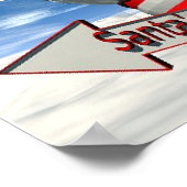 werkplaats van santa poster (Hoek)