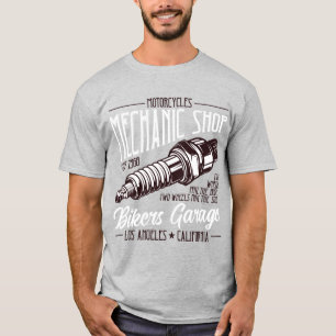 werkplaats voor motorrijders t-shirt