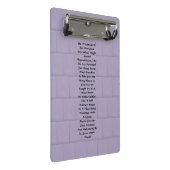 Werkplaatsinspiratie Mini Klembord (Schuin)