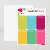 Werkplan (Voorkant / Achterkant)