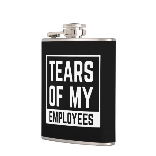 Werkplek cadeau Tranen van mijn medewerkers HR Bos Heupfles (Links)