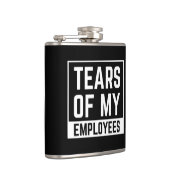 Werkplek cadeau Tranen van mijn medewerkers HR Bos Heupfles (Rechts)