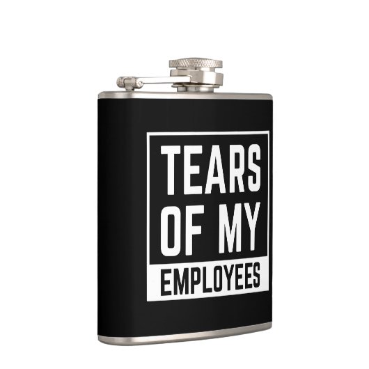 Werkplek cadeau Tranen van mijn medewerkers HR Bos Heupfles (Rechts)