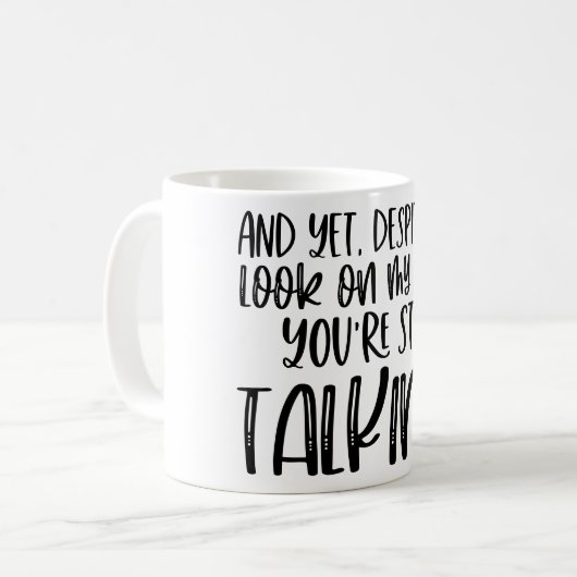 Werkplek Koffie Mok (Voorkant links)