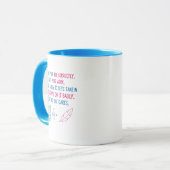 Werkplek Logica Grappige Koffie Mok (Voorkant links)