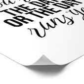 Werkquota (Motivatie offertes voor het werk) Poster (Hoek)