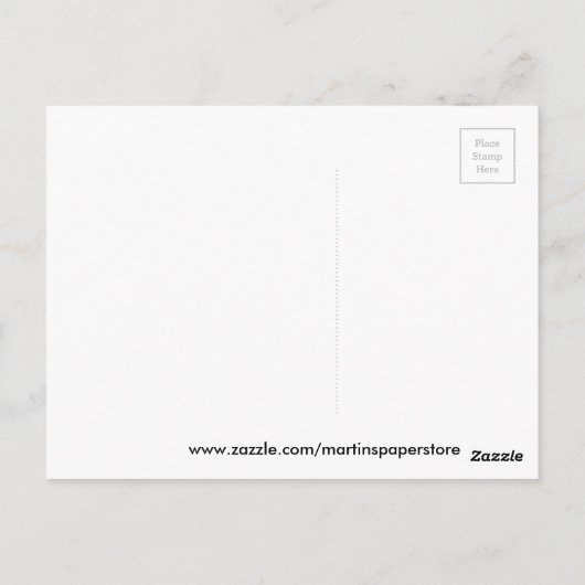 Werkruimte Briefkaart (Achterkant)